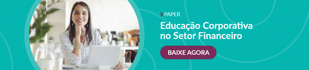 banner para baixar material sobre educação corporativa no setor financeiro