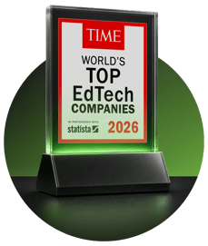 Selo TIME — World's Top EdTech Companies 2026