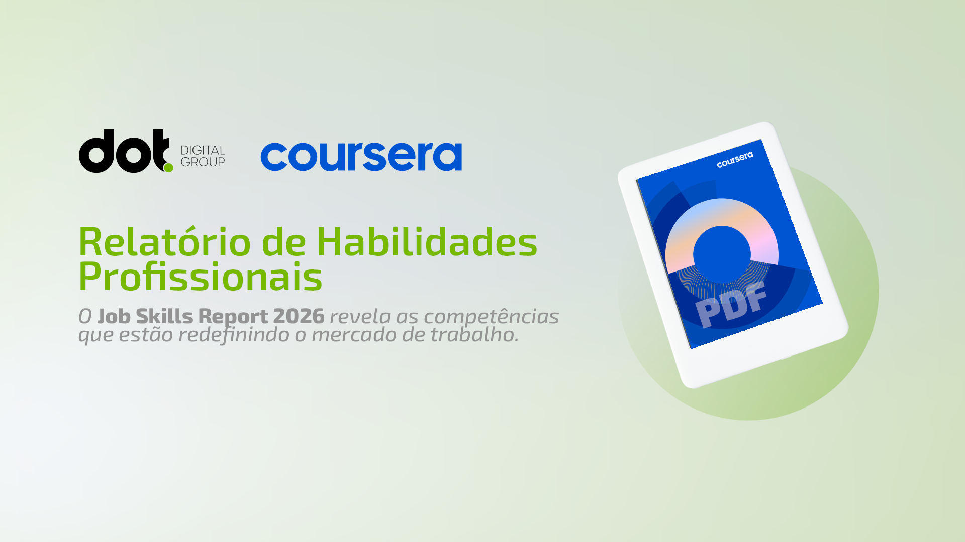 Relatório de Habilidades 2026: as competências mais relevantes para o futuro do trabalho