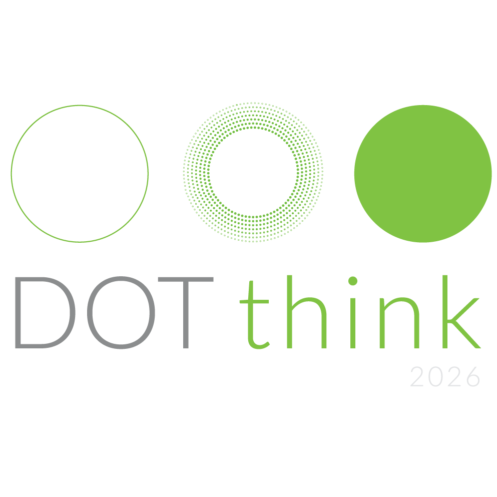 Logo de DOT Think 2026: Pensamento ampliado para Líderes